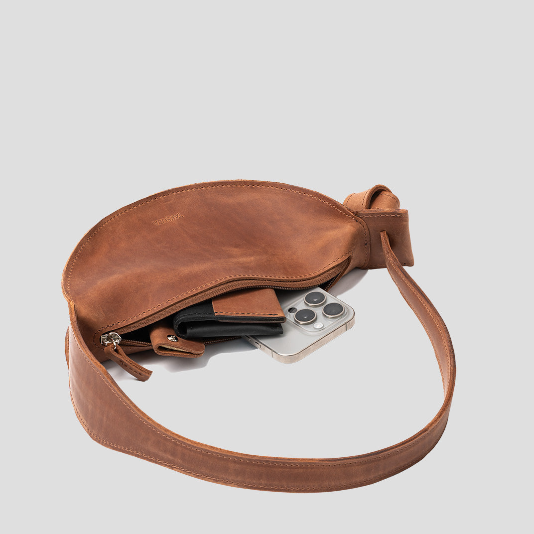 Sac à main Clara - Marron